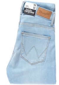 Wrangler - WRANGLER HIGH RISE SKINNY SOFT TIDE W27HUS28A 112128133. Stan: podwyższony #6