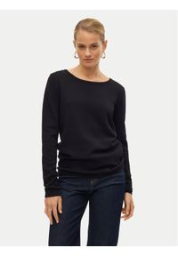 Vero Moda Sweter Care 10136644 Czarny Regular Fit. Kolor: czarny. Materiał: bawełna #1