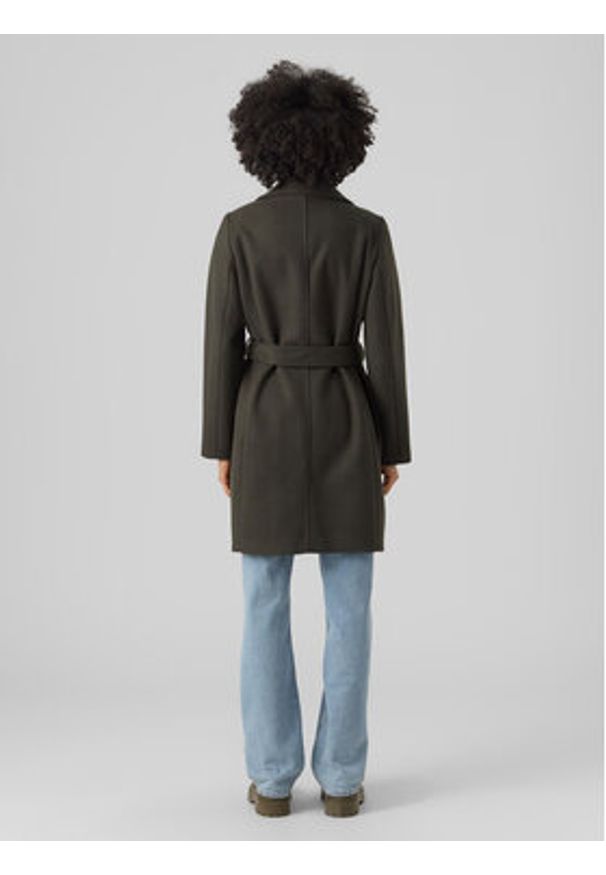 Vero Moda Płaszcz przejściowy 10289973 Szary Regular Fit. Kolor: szary. Materiał: syntetyk