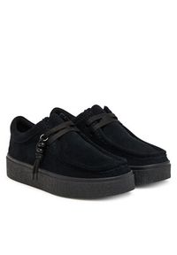 Clarks Półbuty Boxbee Walla. 26328111 Czarny. Kolor: czarny. Materiał: skóra, zamsz #6