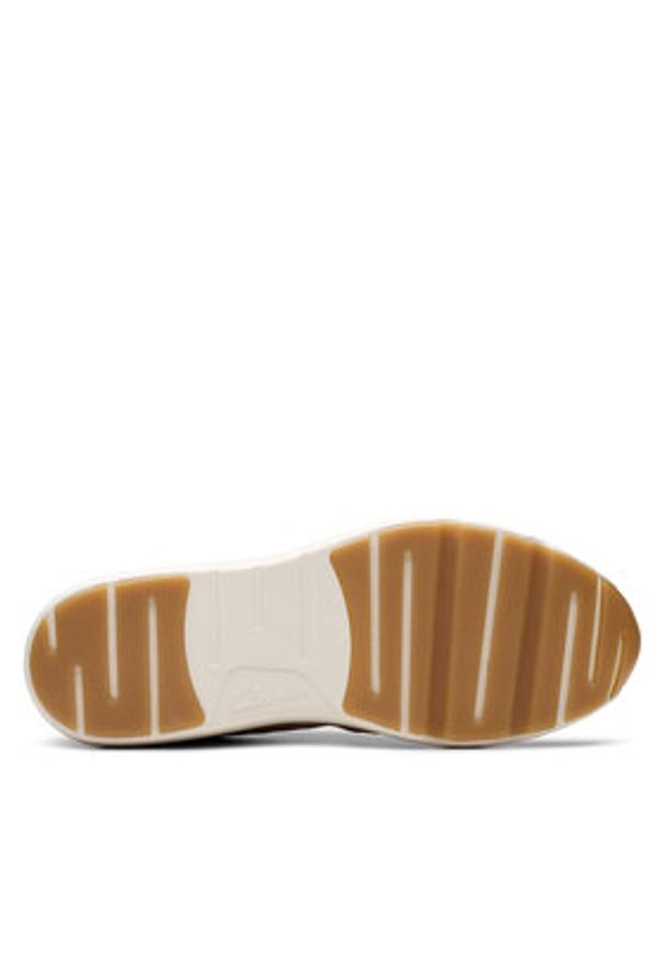 Clarks Sneakersy Tivoli Walk 26181465 Różowy. Kolor: różowy. Materiał: skóra