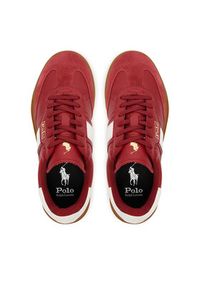 Polo Ralph Lauren Sneakersy Aera 804956688005 Czerwony. Kolor: czerwony. Materiał: skóra #4