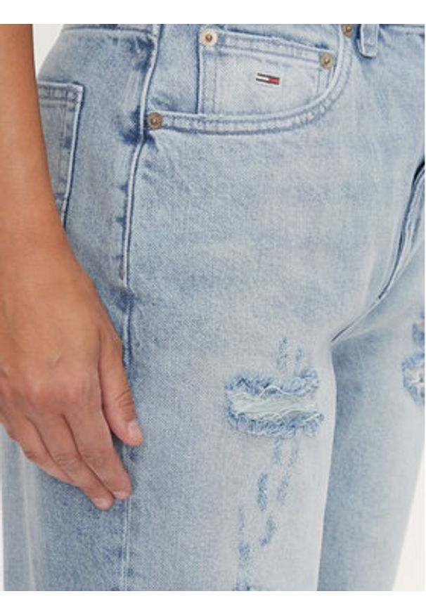 Tommy Jeans Jeansy DW0DW19612 Niebieski Regular Fit. Kolor: niebieski