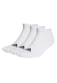 Adidas - Skarpety adidas Cushioned Low-Cut Socks 3P. Kolor: biały