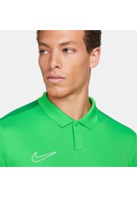 Koszulka sportowa męska Nike Drifit Academy. Typ kołnierza: polo. Kolor: zielony, niebieski, wielokolorowy