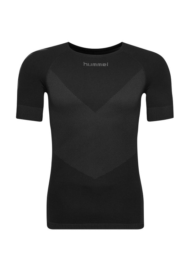 Hummel - HUMMEL TERMOAKTYWNA koszulka męska z krótkim rękawem SEAMLESS. Kolor: czarny. Materiał: jersey. Długość rękawa: krótki rękaw. Długość: krótkie. Sport: piłka nożna