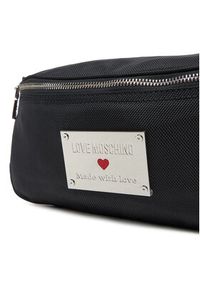 Love Moschino - LOVE MOSCHINO Saszetka nerka JC4203PP1MLN100A Czarny. Kolor: czarny. Materiał: materiał #4