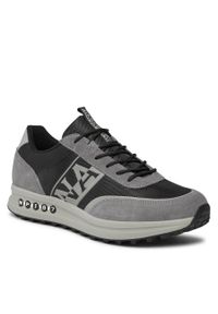 Sneakersy Napapijri Slate02 NP0A4HVI Black/Grey Z02. Kolor: czarny