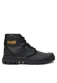 Palladium Trapery PAMPA HI COATED 74375-008-M Czarny. Kolor: czarny. Materiał: materiał #1