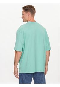 Karl Lagerfeld Jeans T-Shirt 231D1750 Zielony Regular Fit. Kolor: zielony. Materiał: bawełna #4