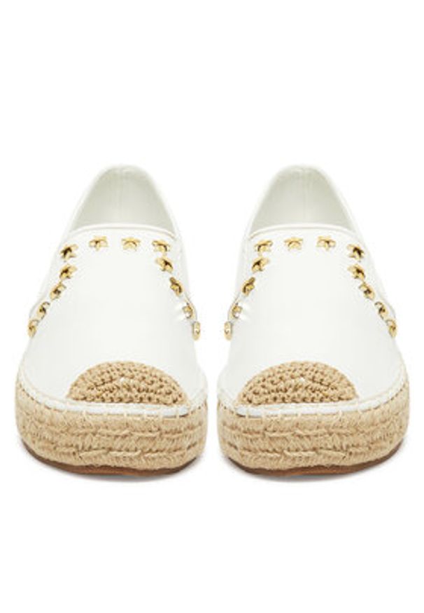 DeeZee Espadryle MSD53 Biały. Kolor: biały. Materiał: materiał