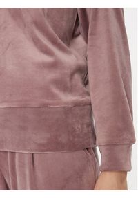 Triumph Bluza Cozy Comfort Velour Sweater 10216547 Brązowy Regular Fit. Kolor: brązowy. Materiał: wiskoza