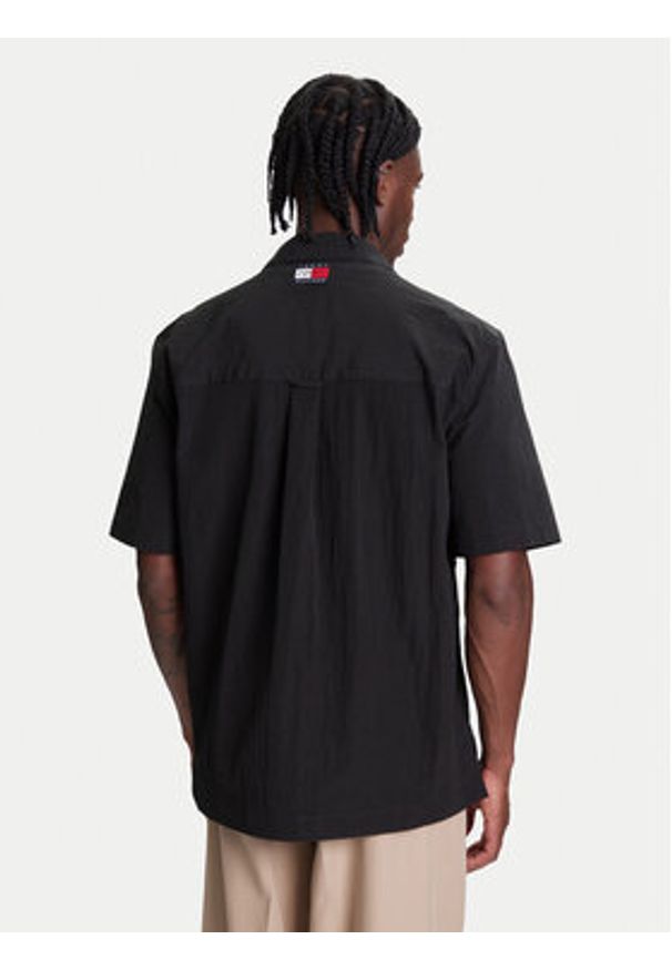 TOMMY HILFIGER - Tommy Hilfiger Koszula F1 Movie Racing MW0MW41376 Czarny Regular Fit. Kolor: czarny. Materiał: syntetyk