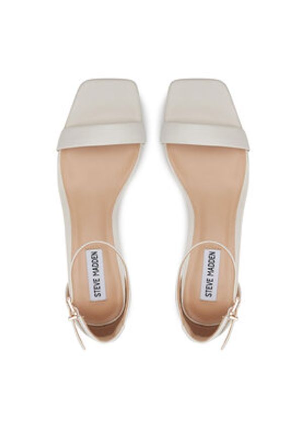 Steve Madden Sandały Gena SM11003579 Écru. Materiał: skóra