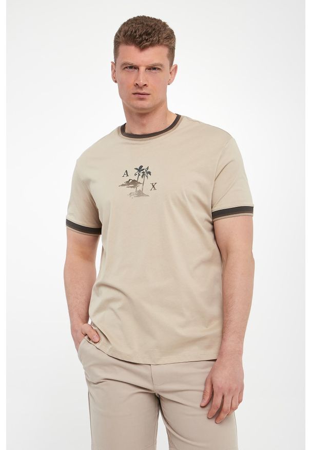 Armani Exchange - T-shirt męski AMRANI EXCHANGE