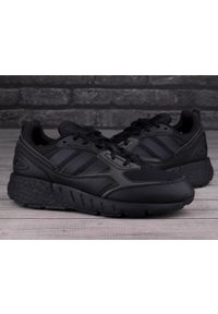 Buty damskie sportowe sneakersy Adidas ZX 1K BOOST. Kolor: czarny. Model: Adidas ZX