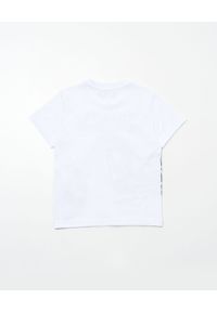 DSQUARED2 KIDS - Biała koszula z nadrukiem 4-12 lat. Kolor: biały. Materiał: bawełna. Wzór: nadruk. Sezon: lato. Styl: klasyczny #3