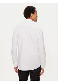 Hugo Koszula Keidi 50524849 Biały Slim Fit. Kolor: biały. Materiał: bawełna