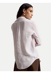 Polo Ralph Lauren Koszula 211A96158011 Różowy Classic Fit. Typ kołnierza: polo. Kolor: różowy. Materiał: len #3