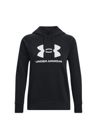 Bluza damska z kapturem Under Armour Rival Fleece Big Logo. Typ kołnierza: kaptur. Kolor: czarny, biały, wielokolorowy. Sport: fitness, turystyka piesza #1