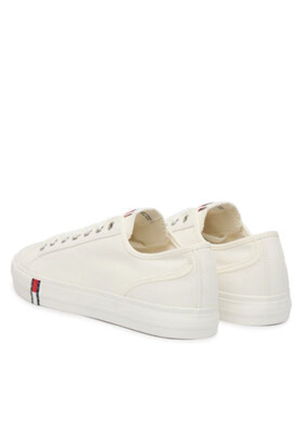 Tommy Jeans Tenisówki Archive Vulc Y2K EM0EM01674 Biały. Kolor: biały. Materiał: materiał