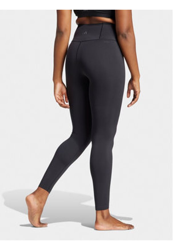 Adidas - adidas Legginsy All Me IL7324 Czarny Slim Fit. Kolor: czarny. Materiał: syntetyk