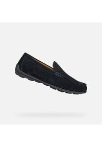 Moccasins Geox Spherica EC16 A. Kolor: niebieski. Materiał: zamsz, skóra #1