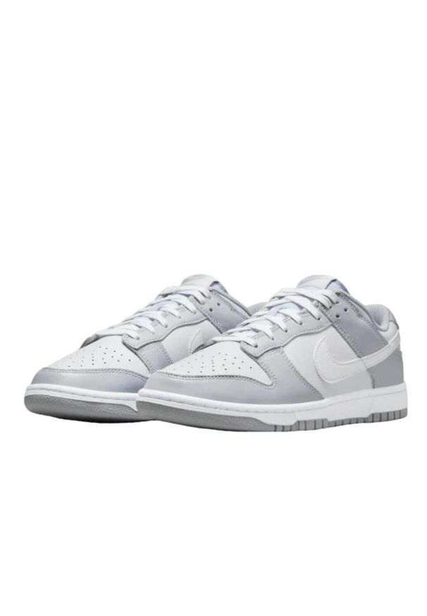 Buty do chodzenia dla dorosłych Nike Dunk Low Two Tone Grey. Kolor: szary. Materiał: skóra. Sport: turystyka piesza