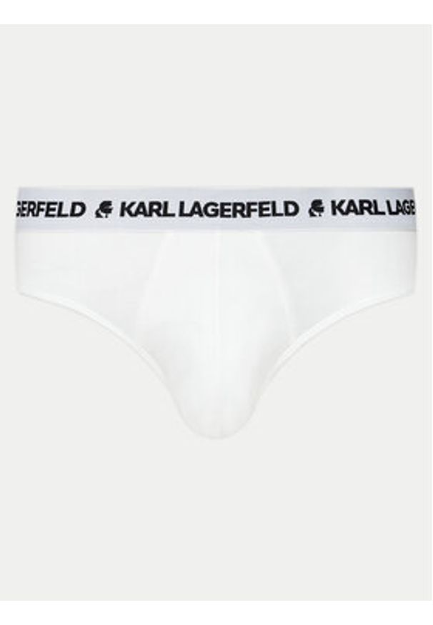 Karl Lagerfeld - KARL LAGERFELD Komplet 3 par slipów 240M2111 Kolorowy. Materiał: bawełna. Wzór: kolorowy
