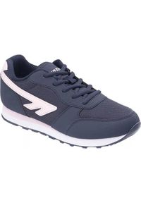 Hi-tec - Buty do chodzenia damskie Hi-Tec Ernes. Zapięcie: sznurówki. Kolor: niebieski. Materiał: guma, syntetyk, tkanina, materiał. Szerokość cholewki: normalna. Sport: turystyka piesza
