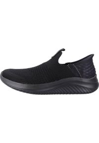 skechers - Buty do chodzenia damskie Skechers 403844LB. Kolor: czarny. Materiał: syntetyk, materiał. Szerokość cholewki: normalna. Sport: turystyka piesza