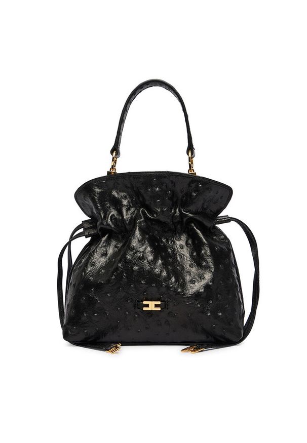 Torebka Elisabetta Franchi. Kolor: czarny