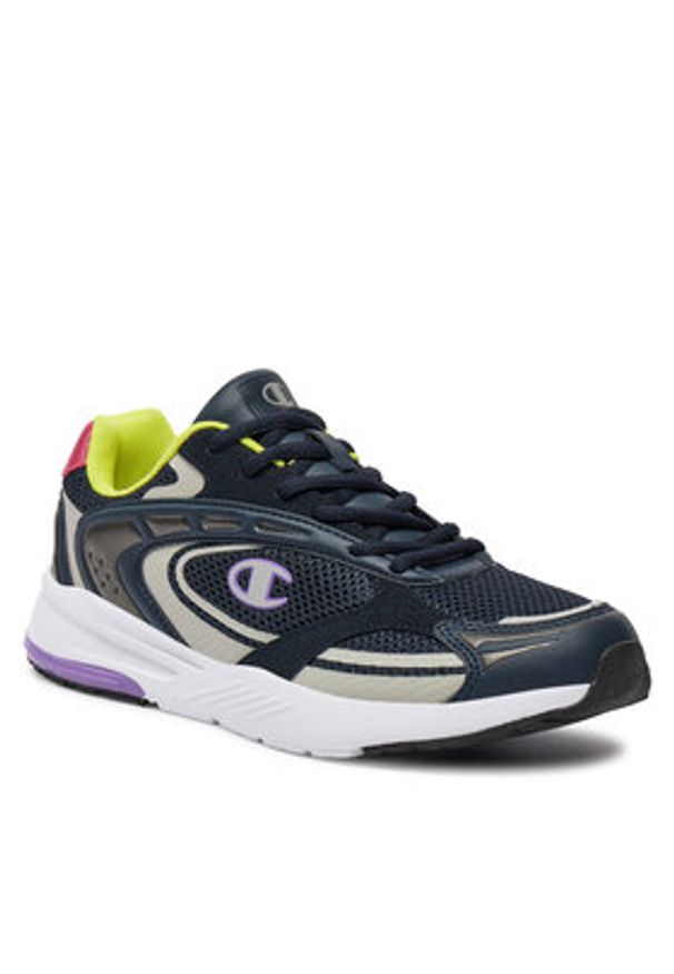 Champion Sneakersy Champ 2K Low Cut Shoe S11686-CHA-BS501 Granatowy. Kolor: niebieski. Materiał: skóra