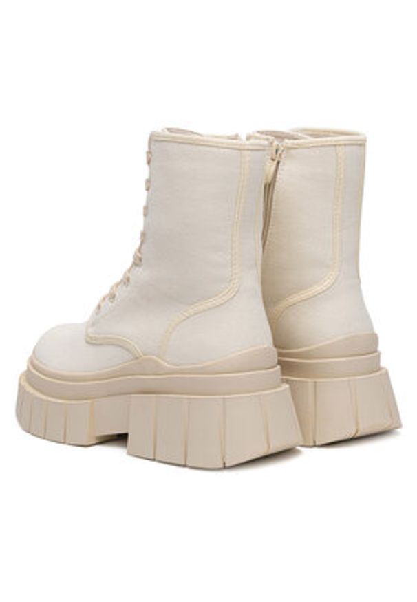 DeeZee Trzewiki HY305-16 Beżowy. Kolor: beżowy. Materiał: materiał