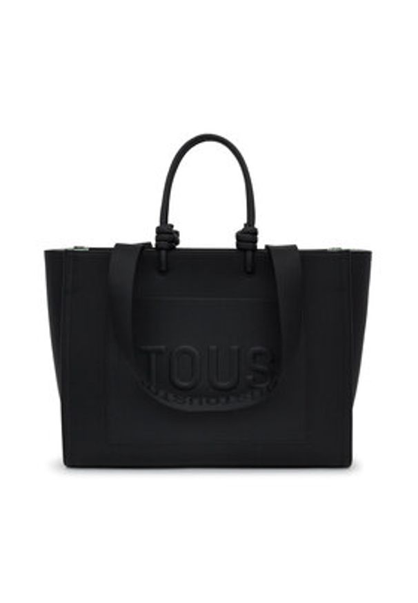 Tous - TOUS Torebka Shopper Xl. Amaya T La Rue New 2002025851 Czarny. Kolor: czarny. Materiał: skórzane