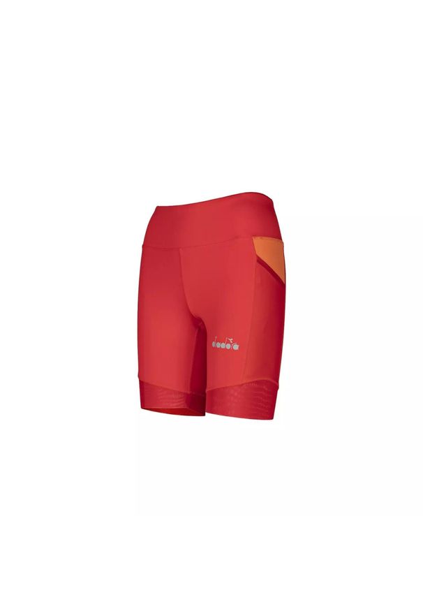 Diadora - Kolarki damskie DIADORA L. BIKE SHORTS BE ONE W XS. Kolor: czerwony