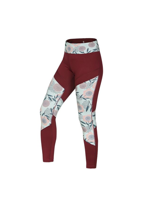 OCUN - Legging kobieta Ocun Rhea wine. Kolor: czerwony. Sport: wspinaczka
