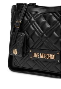 Love Moschino - LOVE MOSCHINO Torebka JC4206PP0MLA0000 Czarny. Kolor: czarny. Materiał: skórzane #4