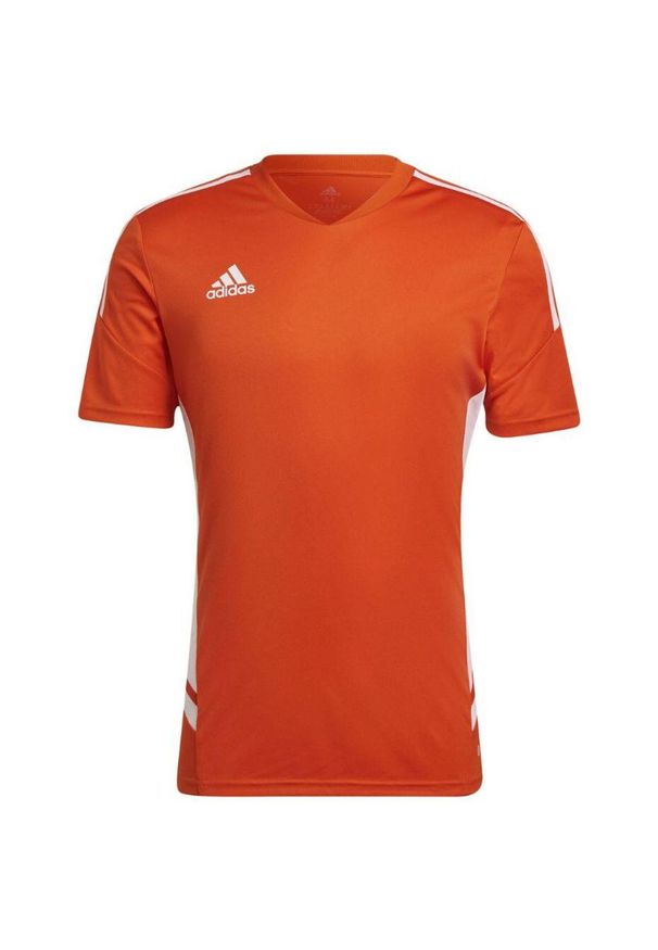 Adidas - Koszulka męska adidas Condivo 22 Jersey. Kolor: pomarańczowy. Materiał: jersey