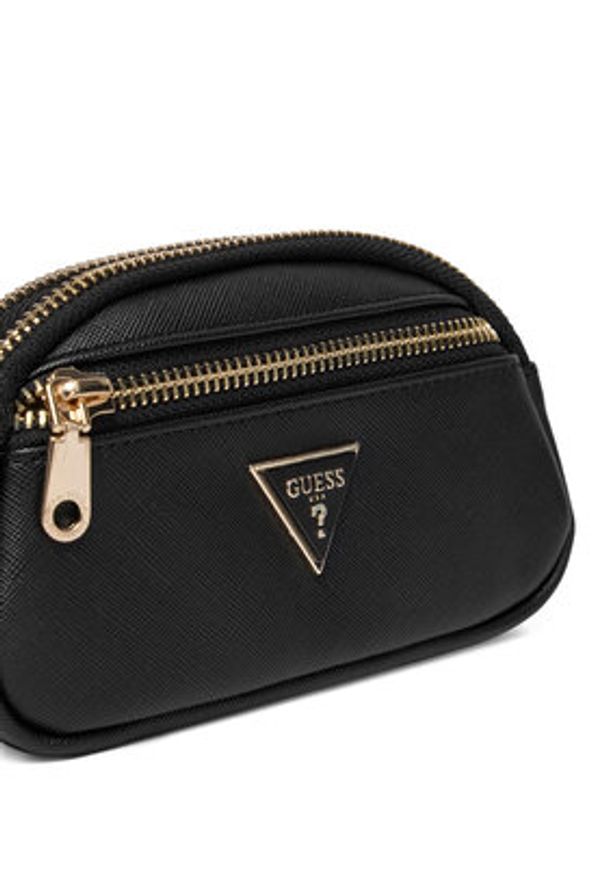 Guess Kosmetyczka PW7570 P6290 Czarny. Kolor: czarny. Materiał: skóra