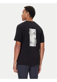 BOSS T-Shirt Stripe Zone 50548093 Czarny Relaxed Fit. Kolor: czarny. Materiał: bawełna #4