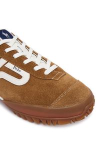 Polo Ralph Lauren Sneakersy Tread Low 804P15616001 Brązowy. Kolor: brązowy. Materiał: zamsz, skóra #2