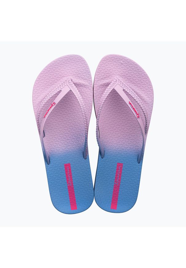 Japonki plażowe damskie Ipanema Bossa Soft C. Okazja: na plażę. Kolor: wielokolorowy, różowy, niebieski