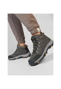 skechers - Trapery Skechers. Kolor: szary #1