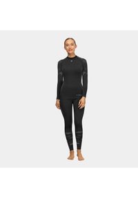 Bielizna termoaktywna damska Alpinus Idre Set/Komplet. Kolor: czarny. Sezon: lato. Sport: turystyka piesza #1