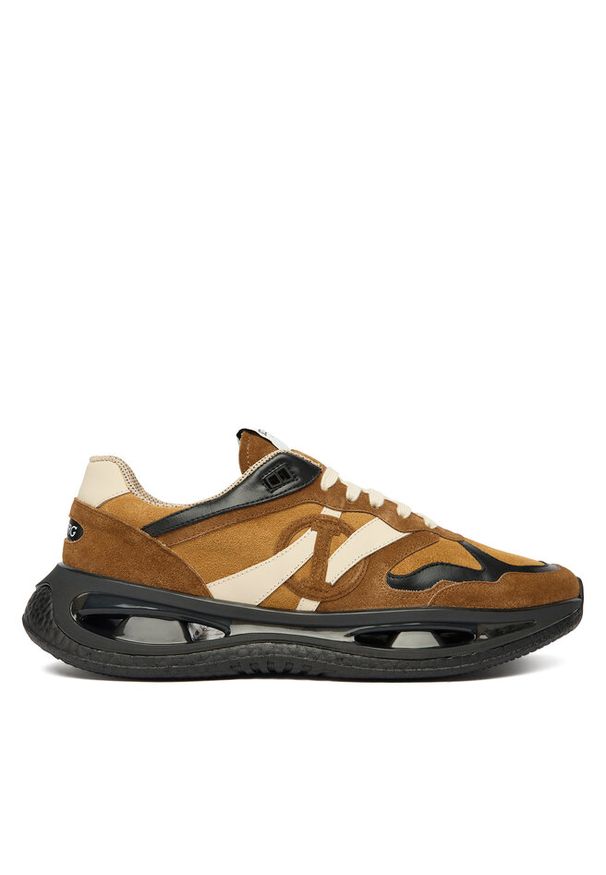 Sneakersy Iceberg. Kolor: brązowy