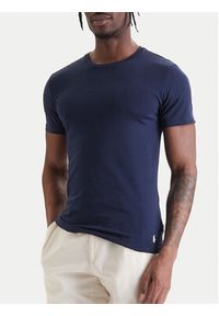 Polo Ralph Lauren Komplet t-shirtów Core Replen 714835960004 Granatowy Slim Fit. Typ kołnierza: polo. Kolor: niebieski. Materiał: bawełna #7