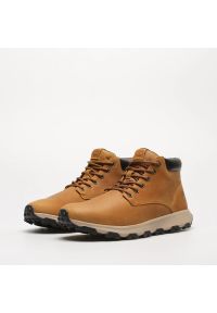 Timberland Winsor Park MID LACE UP SNEAKER WHEAT Sneakersy męskie. Kolor: brązowy #2
