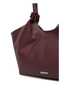 DKNY Torebka R42BAE49 Bordowy. Kolor: czerwony. Materiał: skórzane #4