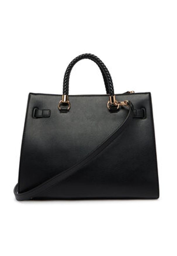 Liu Jo Torebka AA6086 E1012 Czarny. Kolor: czarny. Materiał: skórzane